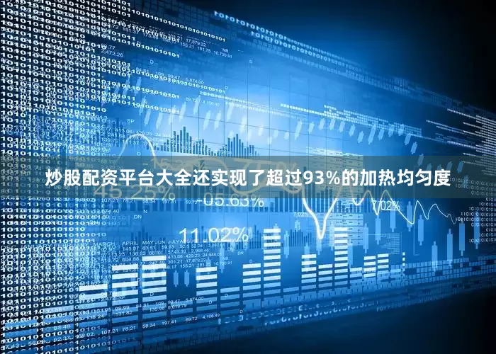 炒股配资平台大全还实现了超过93%的加热均匀度